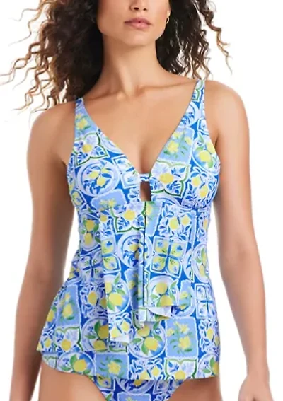 Women's Primo Lemons Cascade Tankini Top