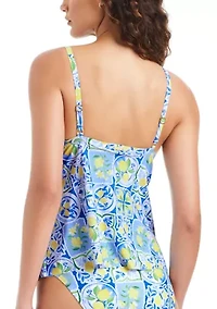 Women's Primo Lemons Cascade Tankini Top