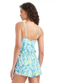 Blouson Drawstring Waist Romper