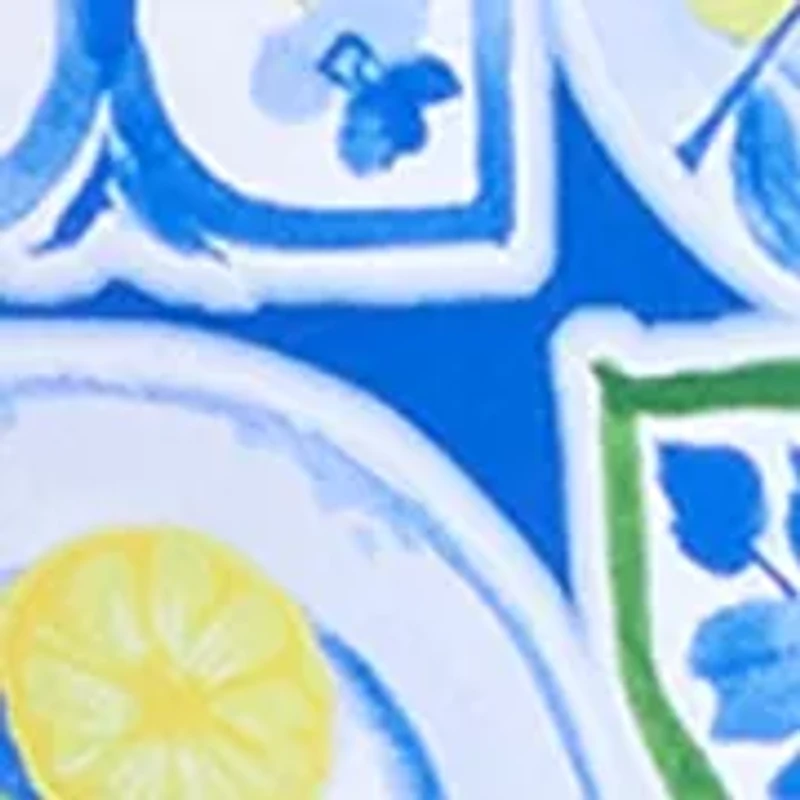 Women's Primo Lemons Draped One Piece Swimsuit