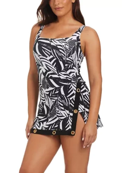 Sharp Observation Grommet Swimdress