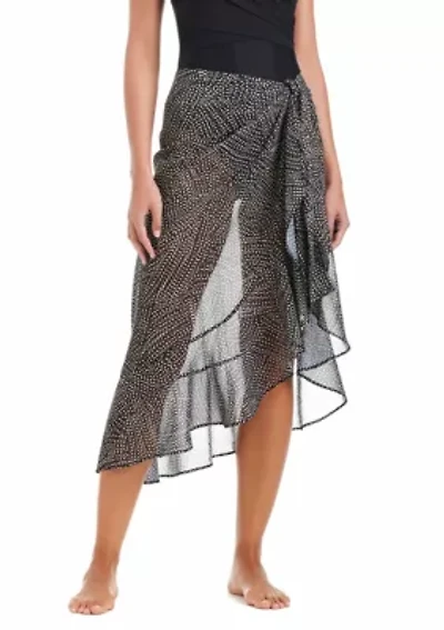 Chiffon Long Ruffle Pareo