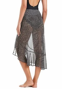 Chiffon Long Ruffle Pareo