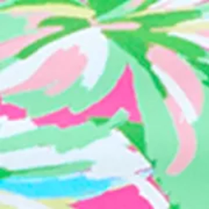 Dazzling Tropical Scoop Front Tankini
