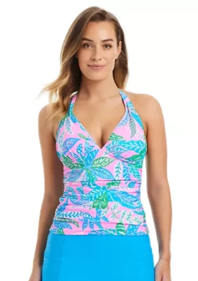 Into the Garden Tankini Swim Top