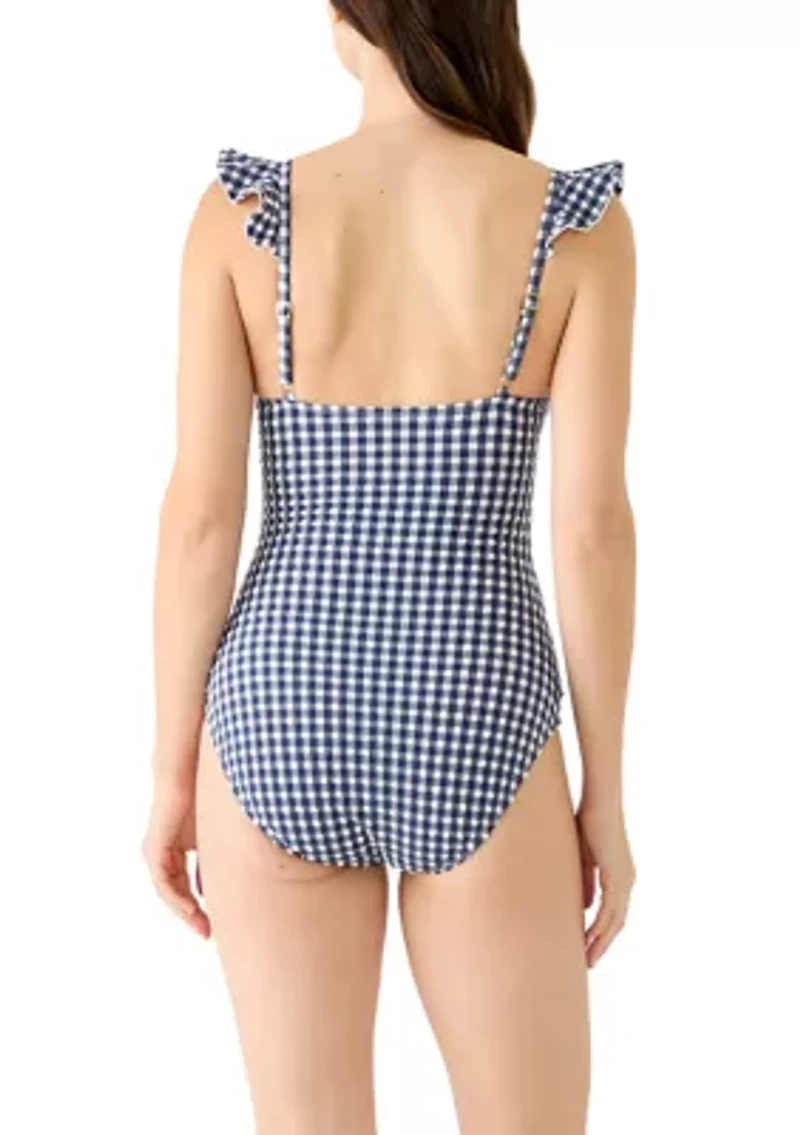 Women's Gingham Glow One Piece Swimsuit