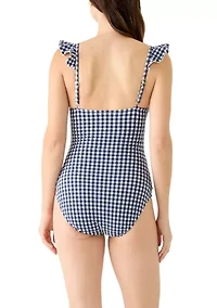 Women's Gingham Glow One Piece Swimsuit