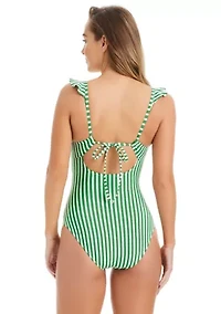 Into the Garden One Piece Swimsuit