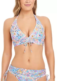 Women's Paisley Park Halter Swim Top