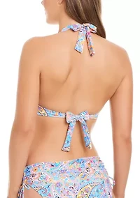 Women's Paisley Park Halter Swim Top