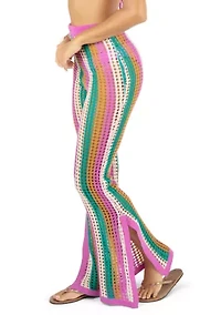 Stripe Crochet Pants