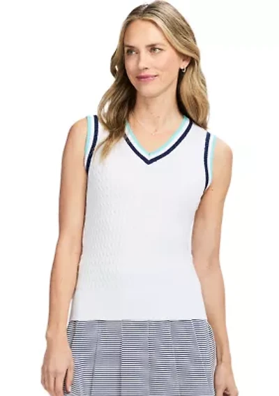 Women's Callie Cable Sweater Vest