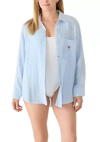 Vacation Cities Swim Coverup Shirt