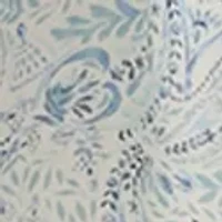 Plus Printed Button Front Tie Waist Midi Dress