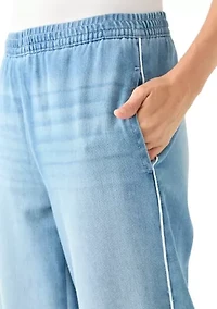 Women's Joggers with Side Piping