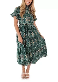 Women's Hazel Button Up Midi Dress