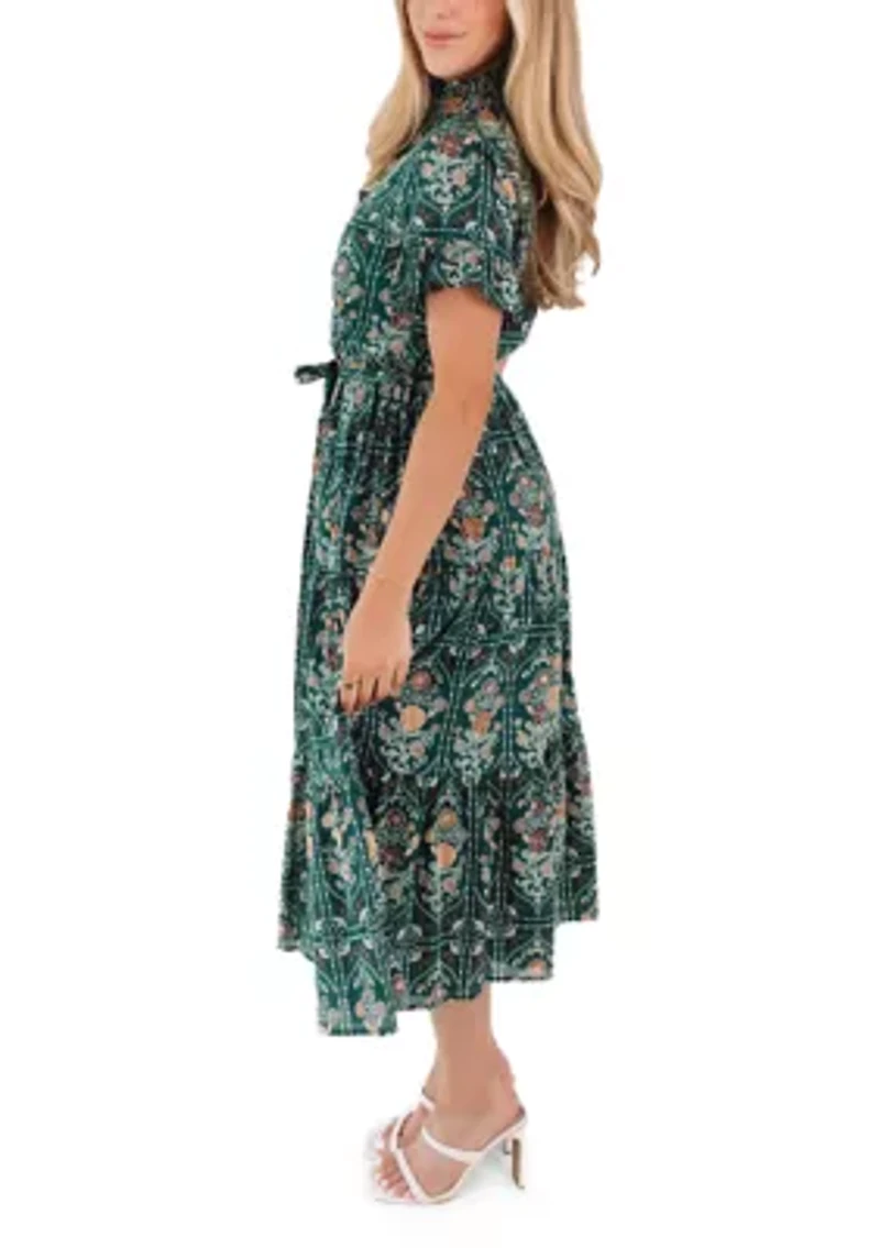 Women's Hazel Button Up Midi Dress