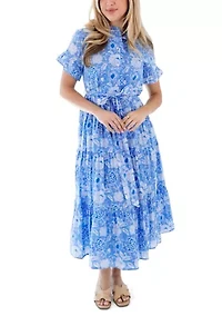 Women's Carson Button Up Midi Dress
