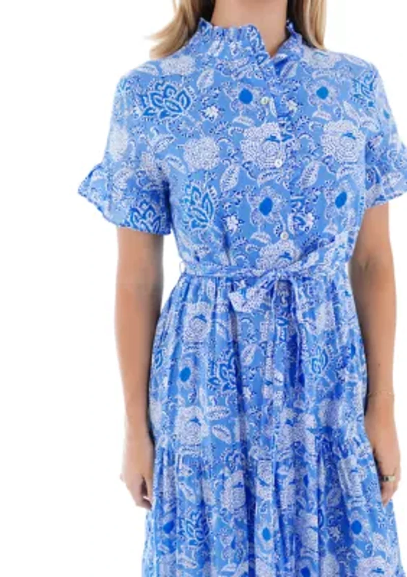 Women's Carson Button Up Midi Dress