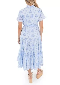 Women's Nicole Button Up Midi Dress