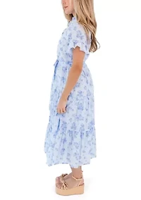 Women's Nicole Button Up Midi Dress