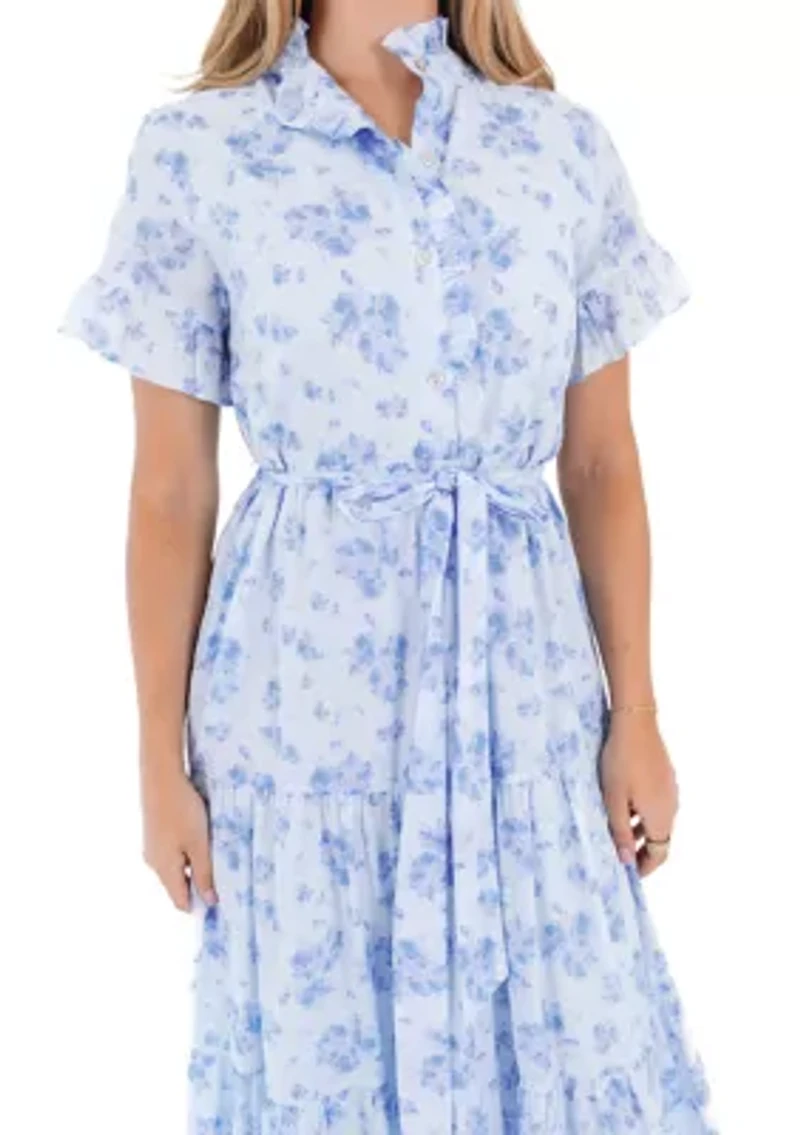 Women's Nicole Button Up Midi Dress