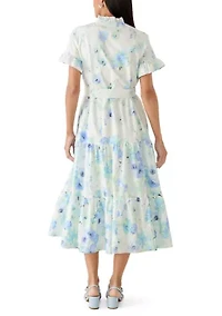 Women's Blakely Button Up Midi Dress