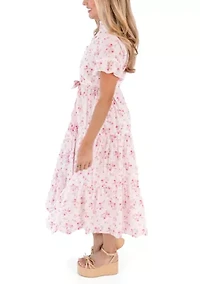Ellie Button Up Midi Dress