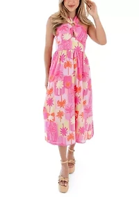 Women's Cara Ric Rac Cross Midi Dress