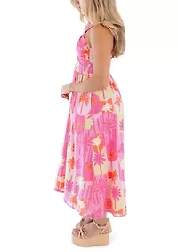 Women's Cara Ric Rac Cross Midi Dress
