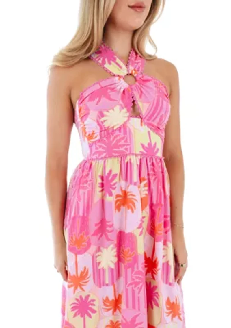Women's Cara Ric Rac Cross Midi Dress