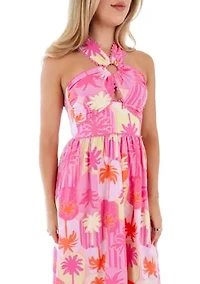 Women's Cara Ric Rac Cross Midi Dress