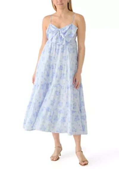 Nicole Bow Midi Dress