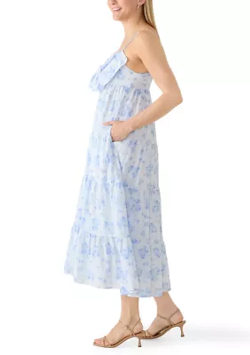 Nicole Bow Midi Dress