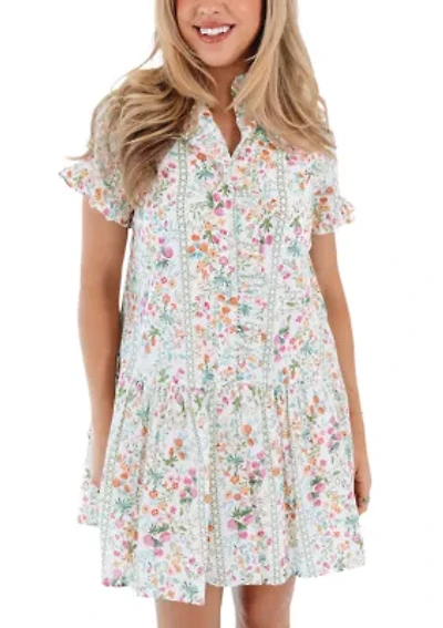 Women's Nora Ruffle Button Up Dress