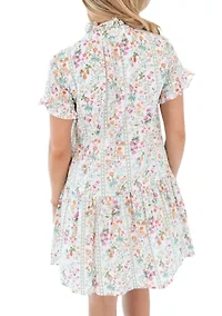 Women's Nora Ruffle Button Up Dress