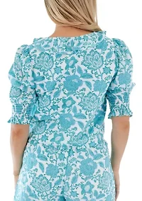 Women's Nina Ruffle Top