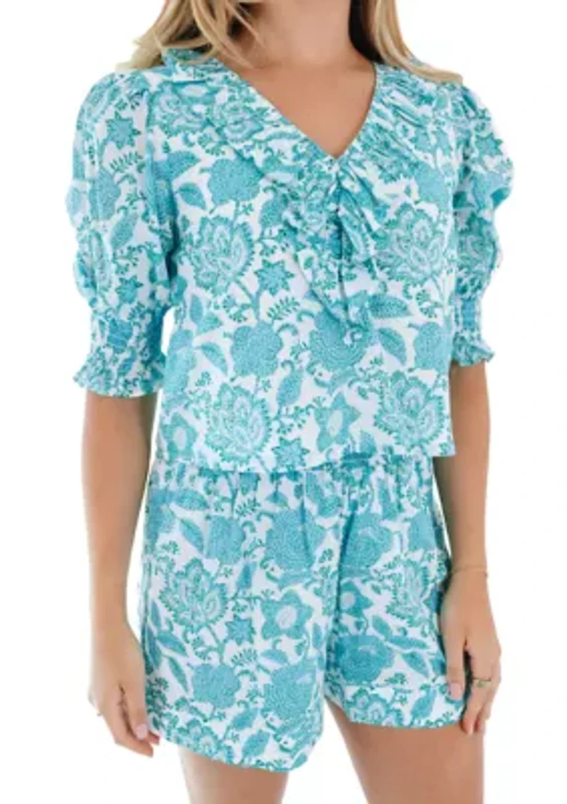 Women's Nina Ruffle Top