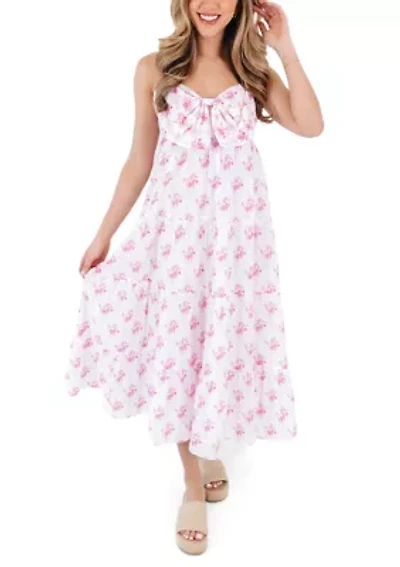Women's Hallie Bow Midi Dress
