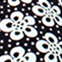 Geometric Print Halter Bikini Swim Top