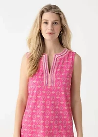 Sleeveless Tunic Dress