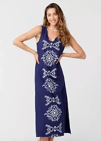 Side Slit Maxi Dress