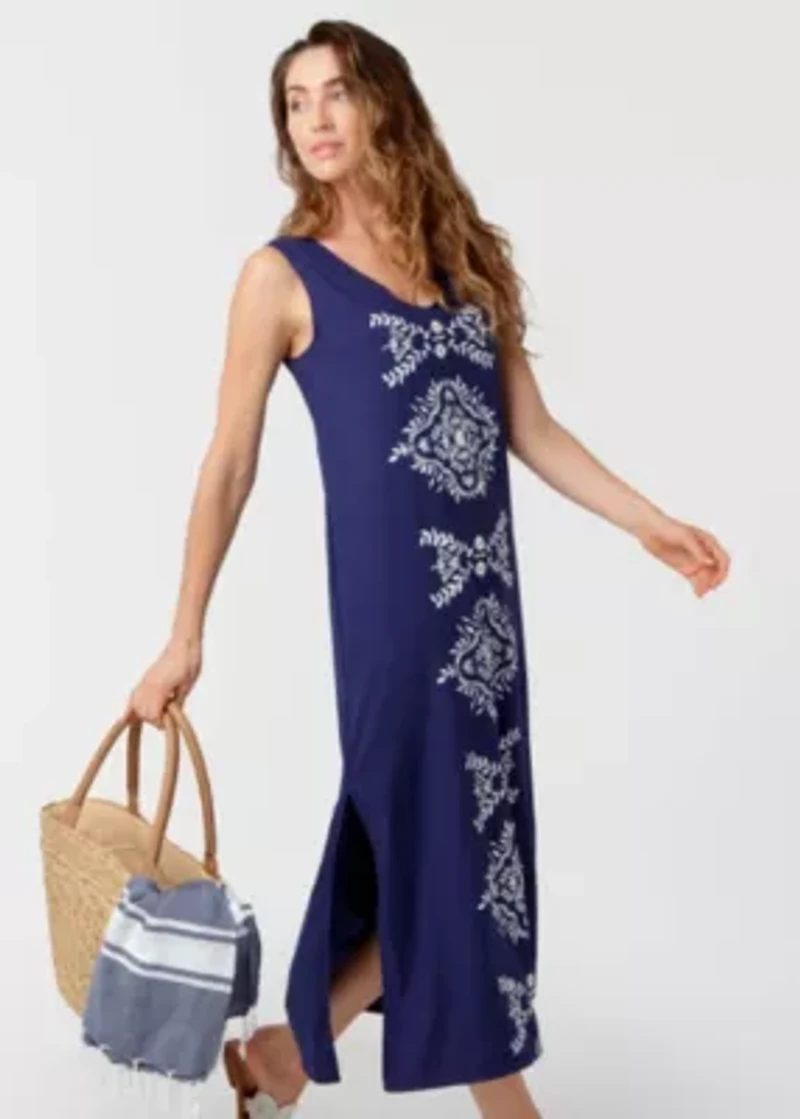 Side Slit Maxi Dress