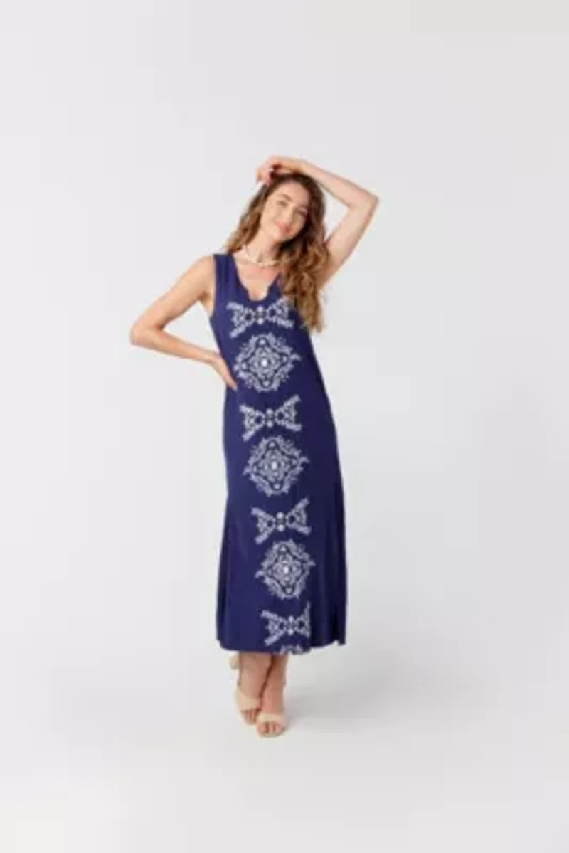 Side Slit Maxi Dress