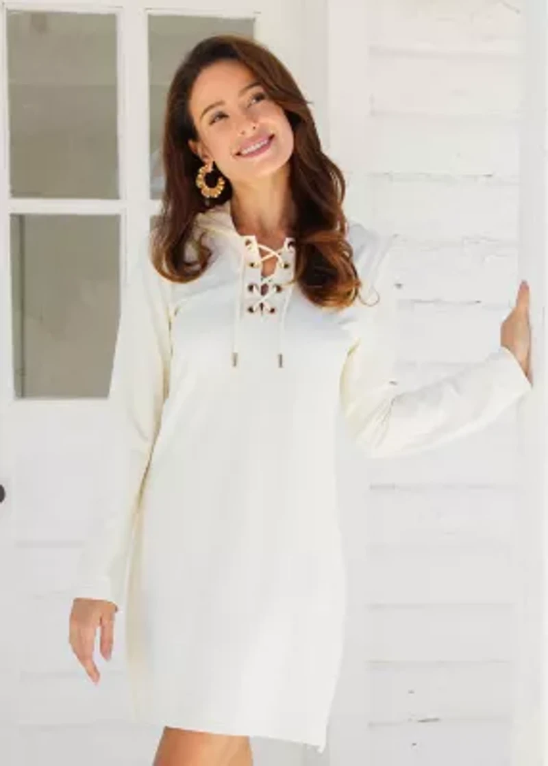 Ribbed Hooded Cover Up