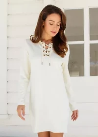 Ribbed Hooded Cover Up