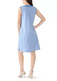 Women's Sleeveless Split Neck Coverup Dress