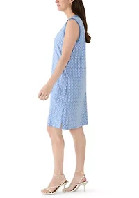 Women's Sleeveless Split Neck Coverup Dress