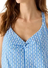 Ring Back Blouson Tankini