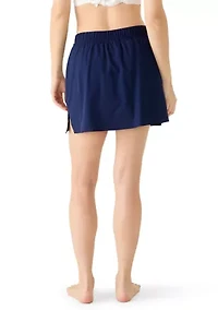 Woven Swim Skort